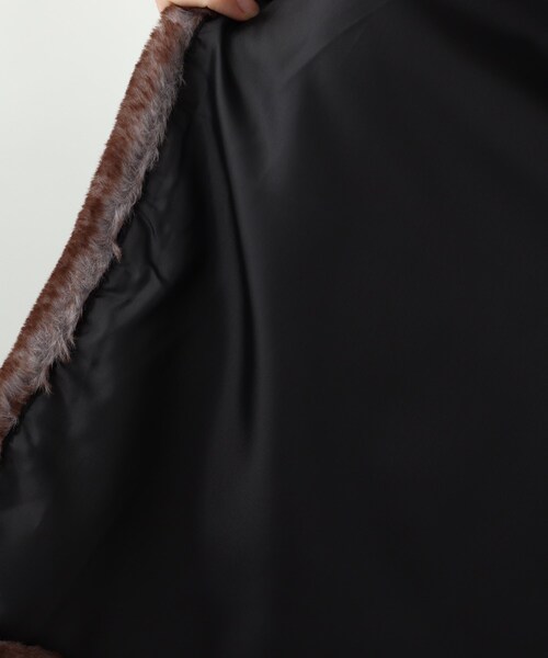 tk.TAKEO KIKUCHI（ティーケータケオキクチ）の「◆MATAGIファーベスト（ベスト・メンズ・サンドベージュ/ブラウン系・88）」の11枚目の写真