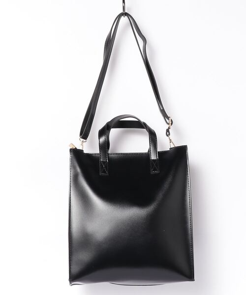 ARULE（アルール）の「『ARULE/アルール』2WAYレザーライクバッグ【Y】【CN】（ショルダーバッグ・レディース・ブラック/ブラウン・FREE）」の15枚目の写真