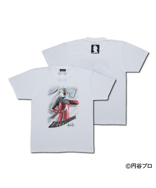 BANDAI（バンダイ）の「ウルトラセブン55周年企画　親子Tシャツ【大人用】（Tシャツ/カットソー・メンズ・ホワイト系その他/ブラック系その他2/ブラック系その他/ホワイト系その他2・MEDIUM/LARGE/X-LARGE）」の2枚目の写真