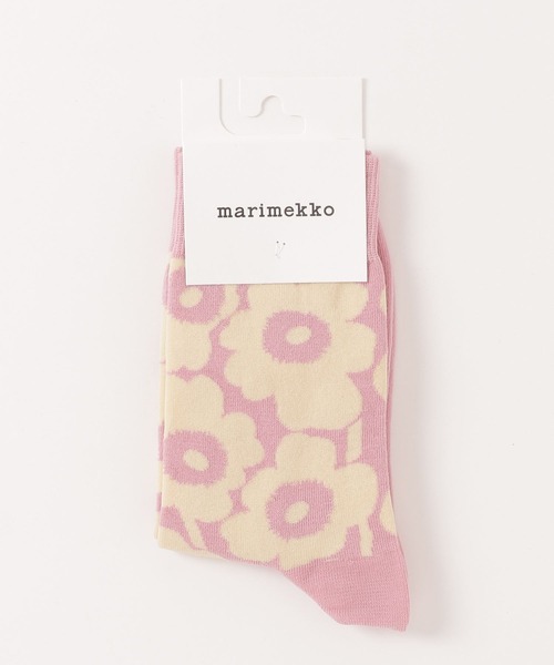 marimekko(マリメッコ)の「Unikko / Kirmailla Tone socks(ソックス/靴下・レディース・ピンク系その他・34/37/40/43)」の2枚目の写真