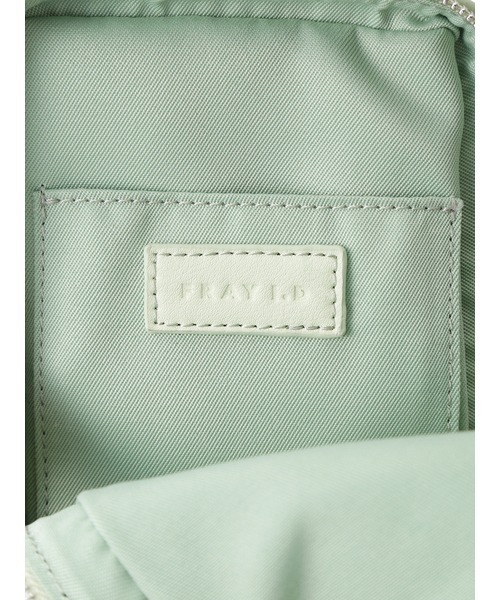 FRAY I.D(フレイアイディー)の「スクエアモバイルショルダー(ショルダーバッグ・レディース・ネイビー/ミント・FREE)」の11枚目の写真