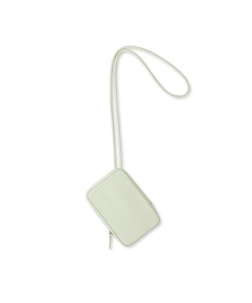 FRAY I.D(フレイアイディー)の「スクエアモバイルショルダー(ショルダーバッグ・レディース・ネイビー/ミント・FREE)」の4枚目の写真