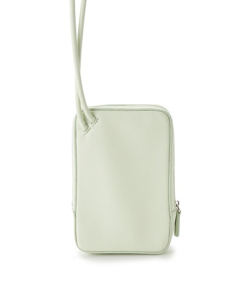 FRAY I.D(フレイアイディー)の「スクエアモバイルショルダー(ショルダーバッグ・レディース・ネイビー/ミント・FREE)」の6枚目の写真