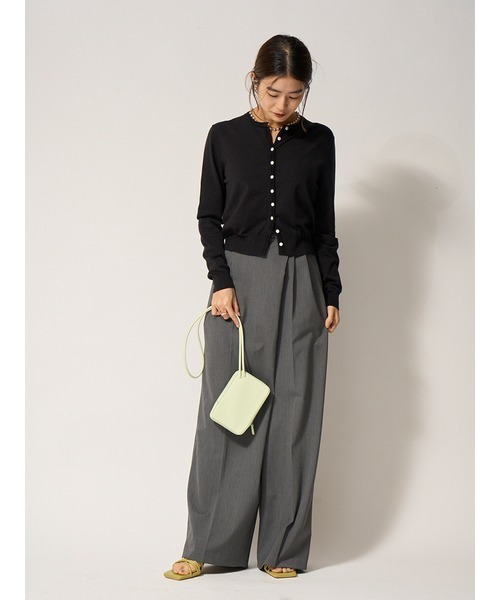 FRAY I.D(フレイアイディー)の「スクエアモバイルショルダー(ショルダーバッグ・レディース・ネイビー/ミント・FREE)」の12枚目の写真