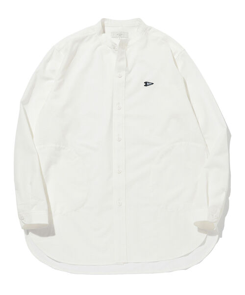B:MING by BEAMS(ビーミングバイビームス)の「B:MING by BEAMS / サッカー バンドカラー シャツ(シャツ/ブラウス・メンズ・ネイビー/その他/オフホワイト・SMALL/MEDIUM/LARGE/X-LARGE)」の18枚目の写真