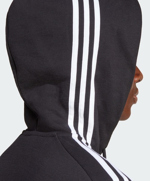 adidas(アディダス)の「エッセンシャルズ フレンチテリー スリーストライプス フルジップ パーカー / アディダス adidas(パーカー・メンズ・グレー/ブラック・LARGE/MEDIUM/SMALL/XX-LARGE/3XL/X-LARGE)」の9枚目の写真