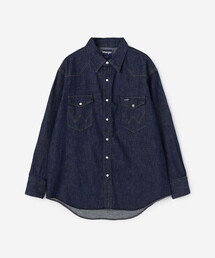 Wrangler | Wrangler | 〈別注〉ウェスタンデニムシャツ ワンウォッシュ WOMEN(シャツ/ブラウス)