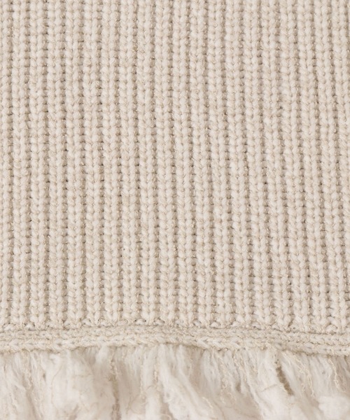 PAGEBOY（ページボーイ）の「メランジフリンジビスチェ（ベスト・レディース・オフホワイト/ブラック/ピンク・FREE）」の16枚目の写真