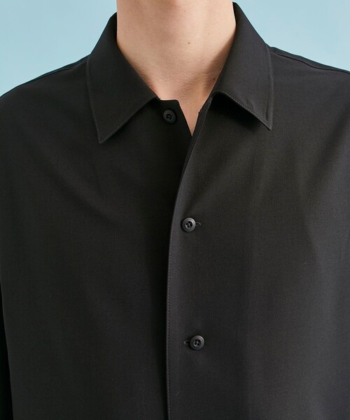 CITY TOKYO（シティトウキョウ）の「【オールシーズン対応】プレミアムリラックス長袖シャツ｜防シワ/速乾性（シャツ/ブラウス・メンズ・サックスブルー/ホワイト/ブラック/グレイッシュベージュ・1/2/3）」の22枚目の写真