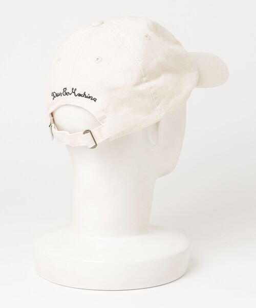 DEUS EX MACHINA（デウスエクスマキナ）の「IVAN DAD CAP（キャップ・メンズ・ブラック/オフホワイト/グリーン・OS）」の5枚目の写真