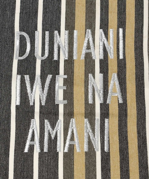 niko and...(ニコアンド)の「オリジナル刺繍ハンモックトートバッグ(トートバッグ・レディース・その他1/ブラック/アイボリー/ブルー・0)」の10枚目の写真