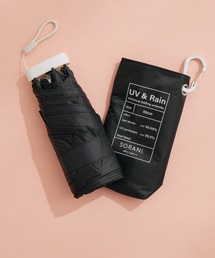 KATHARINE ROSS（キャサリンロス）の「【KATHARINE ROSS】nifty colors SORANI. 完全遮光 晴雨兼用 手のひらサイズPU折りたたみ日傘 WEB限定（折りたたみ傘）」