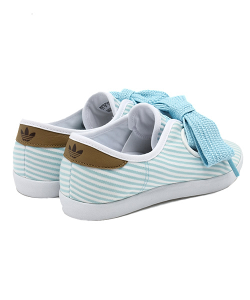 adidas（アディダス）の「ウィメンズ アディダス リボンスニーカー リレース ヒッコリー adidas RELACE LOW HICKORY 15SS（スニーカー・レディース・ピンク/ブルー・23cm/23.5cm/24cm/24.5cm）」の5枚目の写真