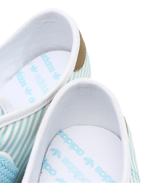 adidas（アディダス）の「ウィメンズ アディダス リボンスニーカー リレース ヒッコリー adidas RELACE LOW HICKORY 15SS（スニーカー・レディース・ピンク/ブルー・23cm/23.5cm/24cm/24.5cm）」の8枚目の写真