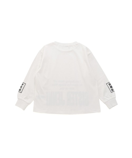 SISTER JENNI(SISTER JENNI)の「裾ロゴBIGロンT(Tシャツ/カットソー・キッズ・オフホワイト/ブラック/グリーン・130cm/140cm/160cm/150cm)」の20枚目の写真