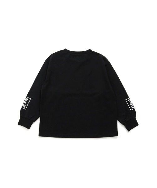 SISTER JENNI(SISTER JENNI)の「裾ロゴBIGロンT(Tシャツ/カットソー・キッズ・オフホワイト/ブラック/グリーン・130cm/140cm/160cm/150cm)」の18枚目の写真