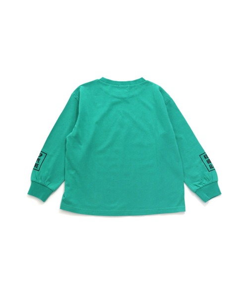 SISTER JENNI(SISTER JENNI)の「裾ロゴBIGロンT(Tシャツ/カットソー・キッズ・オフホワイト/ブラック/グリーン・130cm/140cm/160cm/150cm)」の16枚目の写真