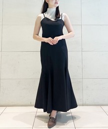Stylevoice for xxx（スタイルヴォイスフォー）の「アシメトリーカッティングキャミソールドレス（ワンピース）」