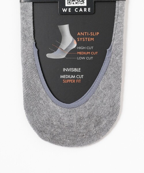 FALKE（ファルケ）の「FALKE / STEP INVISIBLE（ソックス/靴下・メンズ・ブラック/ホワイト/ライトグレー/ネイビー・42-43）」の6枚目の写真