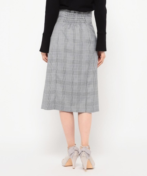 MISCH MASCH（ミッシュマッシュ）の「ジップ使いタイトスカート（スカート・レディース・ホワイト×ブラック/ベージュ/モカ・SMALL/MEDIUM）」の10枚目の写真