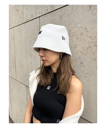 SNIDEL | 【SNIDEL|NEW ERA】コラボニットバケットハット(ハット)