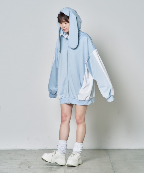 whinny パーカー　パンツ Whinny（ホワイニー）の「Whinny/とびはねマシーン（パーカー）」 - WEAR