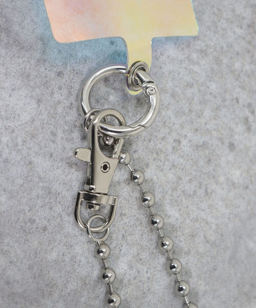 fredy emue（フレディエミュ）の「ボールチェーンスマホショルダー（スマホグッズ・レディース・ゴールド/シルバー・FREE）」の5枚目の写真