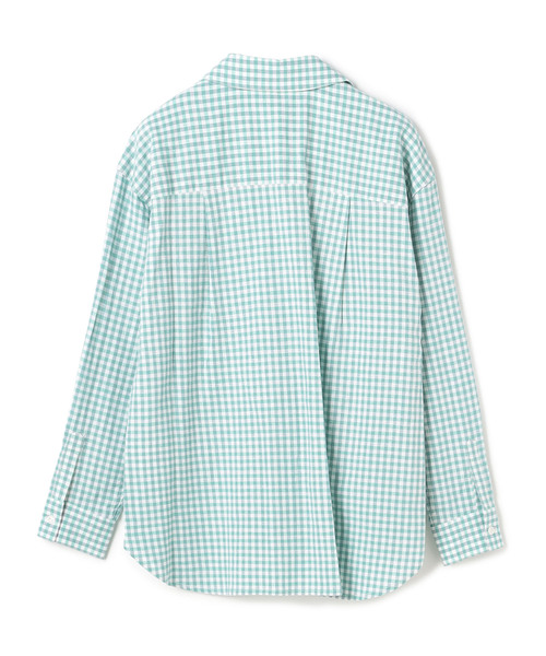 Petit Honfleur(プチオンフルール)の「リネンブレンドシャツ(シャツ/ブラウス・レディース・イエロー/ベージュ/ネイビー/グリーン・9号/11号)」の5枚目の写真