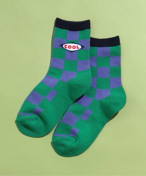 BREEZE by saori（ブリーズバイサオリ）の「WEB限定 3柄ソックス【BREEZE by saori】（ソックス/靴下・キッズ・オフホワイト/ブラック/グリーン・18/15 /21）」の3枚目の写真