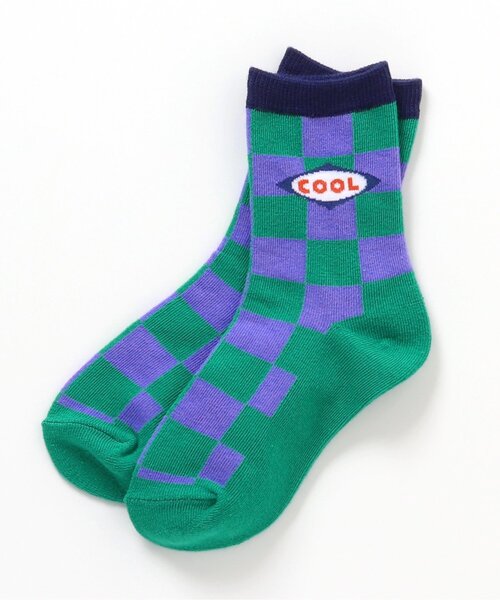 BREEZE by saori（ブリーズバイサオリ）の「WEB限定 3柄ソックス【BREEZE by saori】（ソックス/靴下・キッズ・オフホワイト/ブラック/グリーン・18/15 /21）」の7枚目の写真