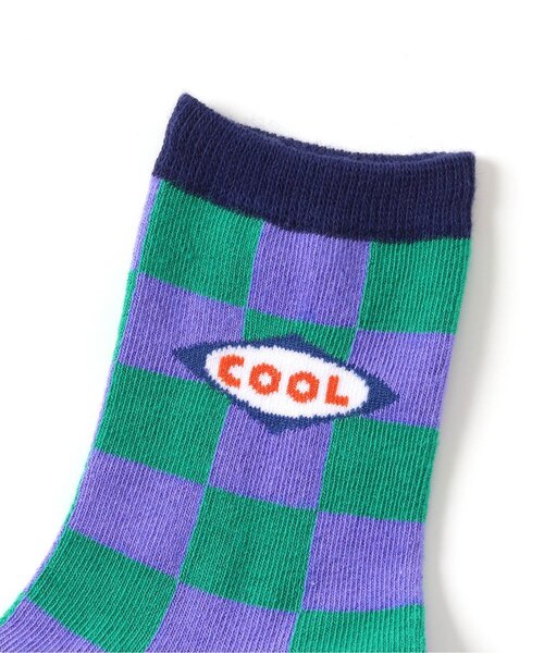 BREEZE by saori（ブリーズバイサオリ）の「WEB限定 3柄ソックス【BREEZE by saori】（ソックス/靴下・キッズ・オフホワイト/ブラック/グリーン・18/15 /21）」の9枚目の写真