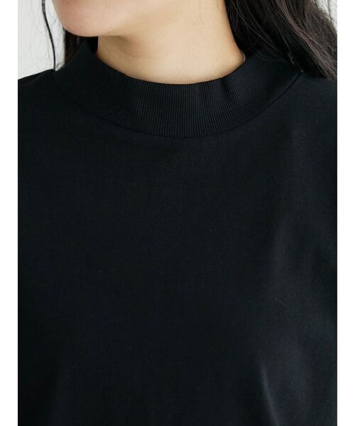 CRAFT STANDARD BOUTIQUE（クラフトスタンダードブティック）の「モックネックリングドットプルオーバー（Tシャツ/カットソー・レディース・ホワイト/イエロー/ライトパープル/ブラック・FREE）」の9枚目の写真