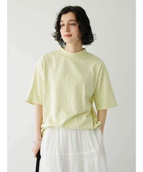 CRAFT STANDARD BOUTIQUE（クラフトスタンダードブティック）の「モックネックリングドットプルオーバー（Tシャツ/カットソー・レディース・ホワイト/イエロー/ライトパープル/ブラック・FREE）」の16枚目の写真
