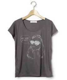 dazzlin | プリント半袖Tシャツ(Tシャツ/カットソー)