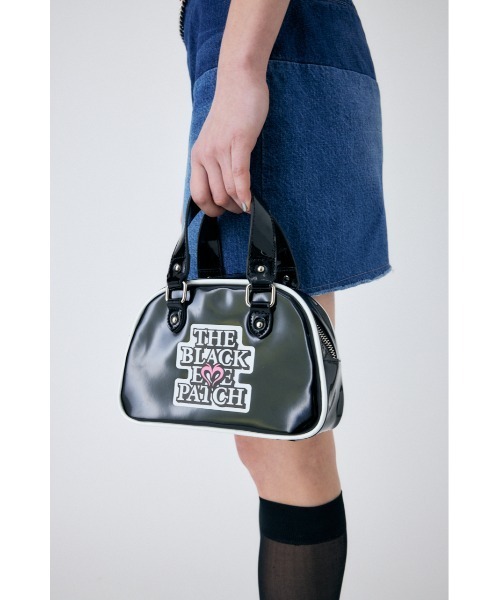 MOUSSY（マウジー）の「BEP×MOUSSY LOGO MINI バッグ（ハンドバッグ・レディース・ホワイト/ブラック・FREE）」の2枚目の写真