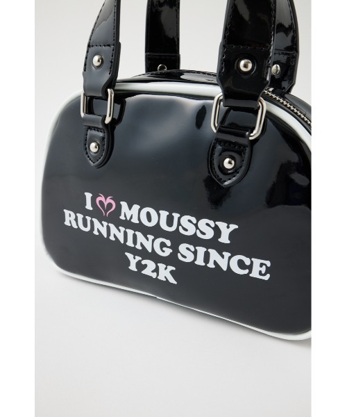 MOUSSY（マウジー）の「BEP×MOUSSY LOGO MINI バッグ（ハンドバッグ・レディース・ホワイト/ブラック・FREE）」の6枚目の写真