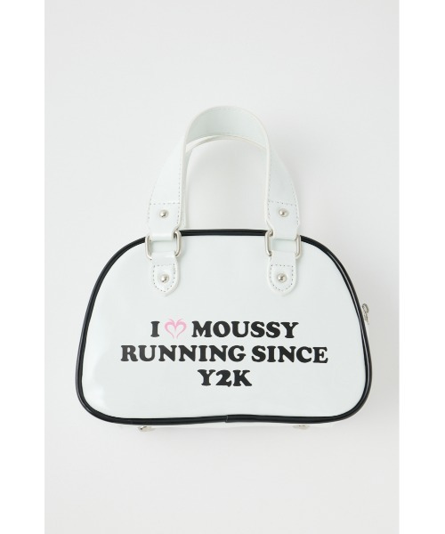 MOUSSY（マウジー）の「BEP×MOUSSY LOGO MINI バッグ（ハンドバッグ・レディース・ホワイト/ブラック・FREE）」の12枚目の写真