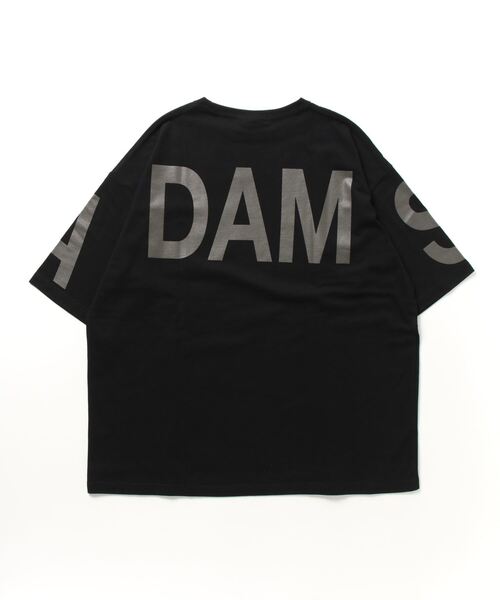 RADIO EVA(ラヂオエヴァ)の「RADIO EVA 695 ADAMS T-Shirt(Tシャツ/カットソー・メンズ・ホワイト/ブラック・FREE)」の2枚目の写真