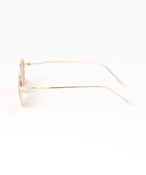 niko and...（ニコアンド）の「細リムサングラス（サングラス・メンズ・ブラック/ブラウン・FREE）」の4枚目の写真