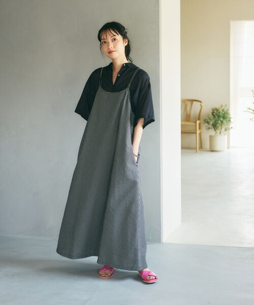 FREAK'S STORE（フリークスストア）の「インドボイルベーシックショートスリーブシャツ（シャツ/ブラウス・レディース・ブラック/ピンク系その他/オフホワイト/ブルー/グリーン・ﾌﾘ-）」の7枚目の写真