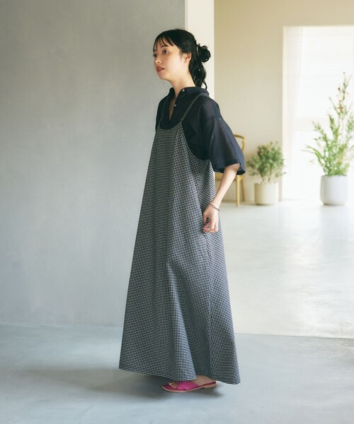 FREAK'S STORE（フリークスストア）の「インドボイルベーシックショートスリーブシャツ（シャツ/ブラウス・レディース・ブラック/ピンク系その他/オフホワイト/ブルー/グリーン・ﾌﾘ-）」の14枚目の写真