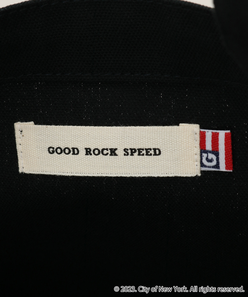 GOOD ROCK SPEED（グッドロックスピード）の「【NYC × GOOD ROCK SPEED/グッドロックスピード】TOTE：トートバッグ（トートバッグ・レディース・ブラック/アイボリー・FREE）」の16枚目の写真