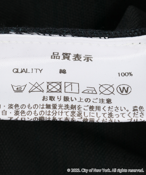 GOOD ROCK SPEED（グッドロックスピード）の「【NYC × GOOD ROCK SPEED/グッドロックスピード】TOTE：トートバッグ（トートバッグ・レディース・ブラック/アイボリー・FREE）」の17枚目の写真