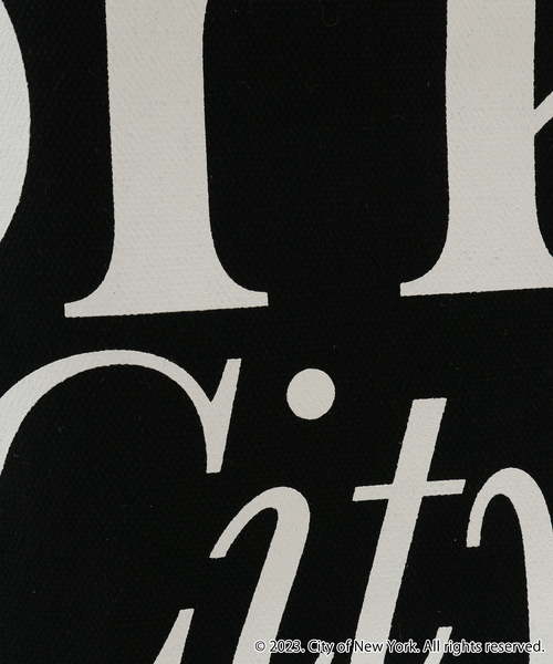 GOOD ROCK SPEED（グッドロックスピード）の「【NYC × GOOD ROCK SPEED/グッドロックスピード】TOTE：トートバッグ（トートバッグ・レディース・ブラック/アイボリー・FREE）」の18枚目の写真