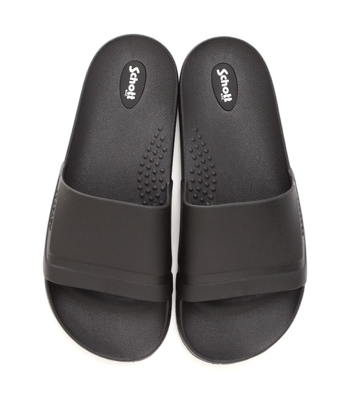 schott（ショット）の「【直営限定】×OKABASHI/オカバシ/Schott/ショット/Coast/コースト（サンダル・メンズ・ブラック・9/10）」の4枚目の写真