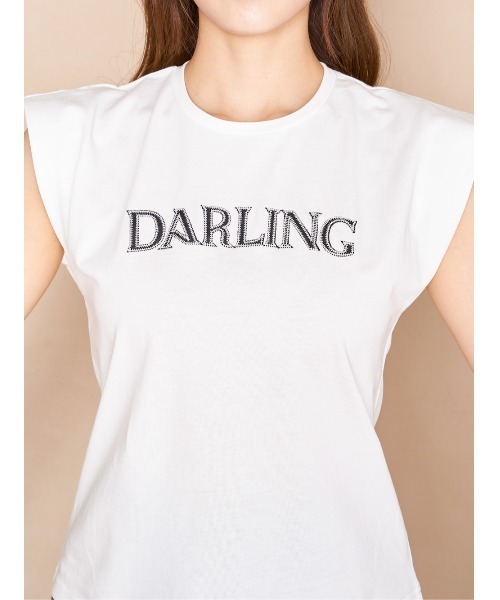 Darich(ダーリッチ)の「レザーアップリケTシャツ(Tシャツ/カットソー・レディース・ミント/サックスブルー/ホワイト/ブラック・FREE)」の16枚目の写真