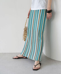 SLOBE citron. | SLOBE citron. ブークレーマルチストライプスカート(スカート)