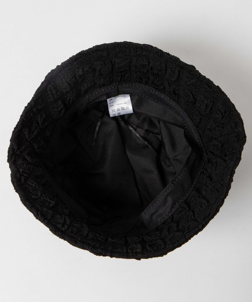WEGO（ウィゴー）の「WEGO/ポップコーンバケットハット（ハット・レディース・オフホワイト/ブラック・FREE）」の3枚目の写真