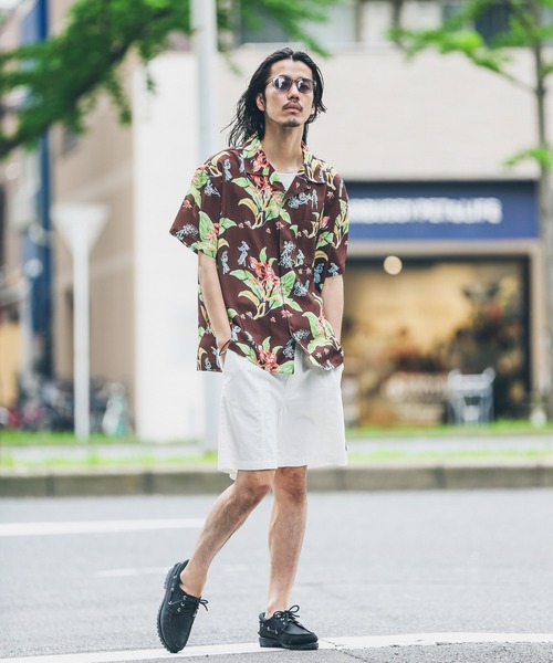 Avanti（アヴァンティ）の「『別注』AVANTI×Sonny Label　アロハショートスリーブシャツ（シャツ/ブラウス・メンズ・ブラウン系その他/ホワイト系その他/ブルー系その他・MEDIUM/LARGE）」の8枚目の写真