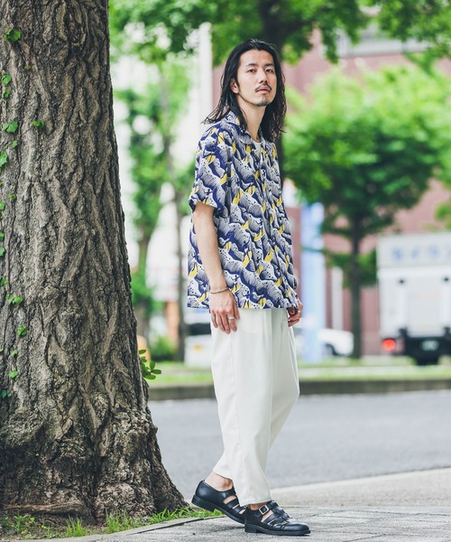 Avanti（アヴァンティ）の「『別注』AVANTI×Sonny Label　アロハショートスリーブシャツ（シャツ/ブラウス・メンズ・ブラウン系その他/ホワイト系その他/ブルー系その他・MEDIUM/LARGE）」の6枚目の写真